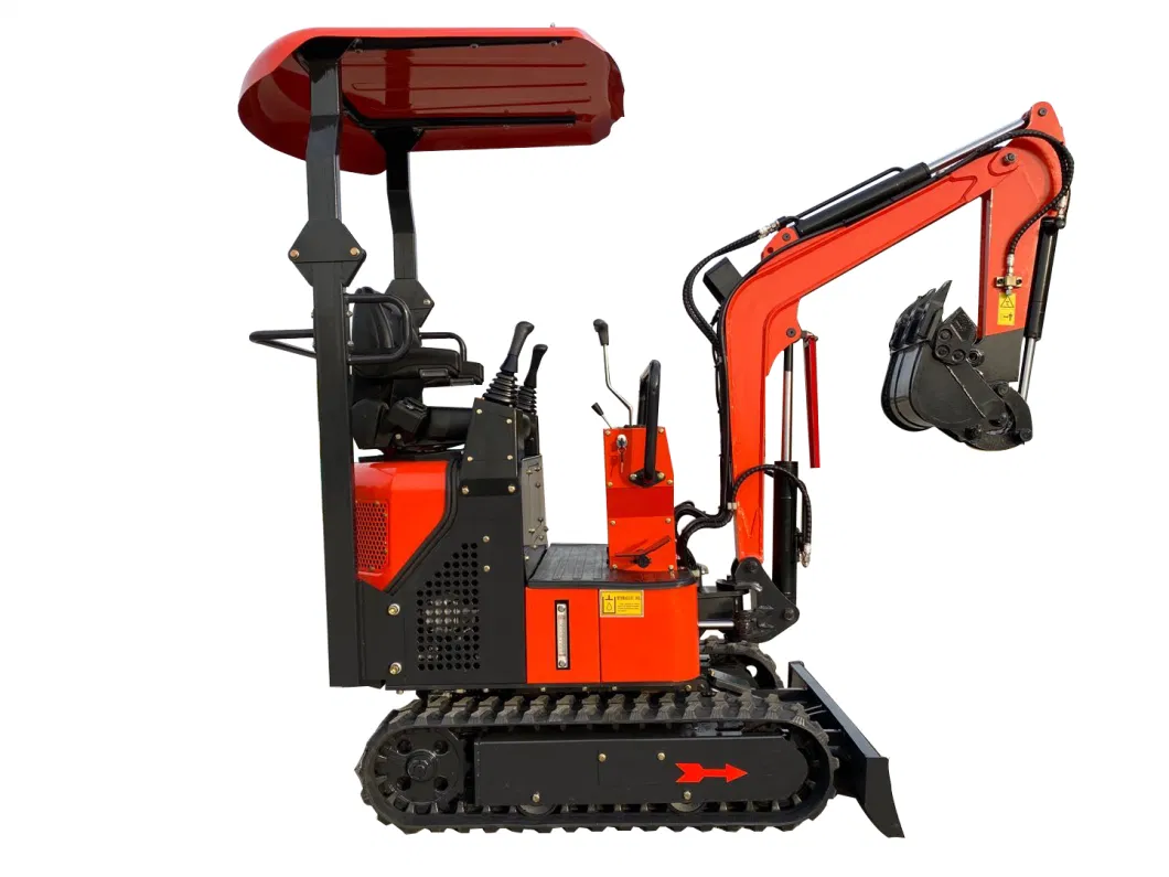 Rdt-15b 1.1 Ton 0.6/0.8/1/1.8ton Swing Boom China Micro New Garden Farm Home Crawler Machine Price Small Bagger Digger Graver Mini Excavator with CE